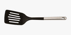 Spatule En Acier Inoxydable Avec Manche En Bois – Lame Fine Ajourée 16 Cm – Pour Poisson, Crêpes, Omelettes – Longueur Totale 28 Cm - 5