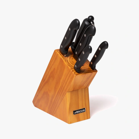 Messerblockset 4-teilig Serie Maitre + Wetzstahl + Messerblock