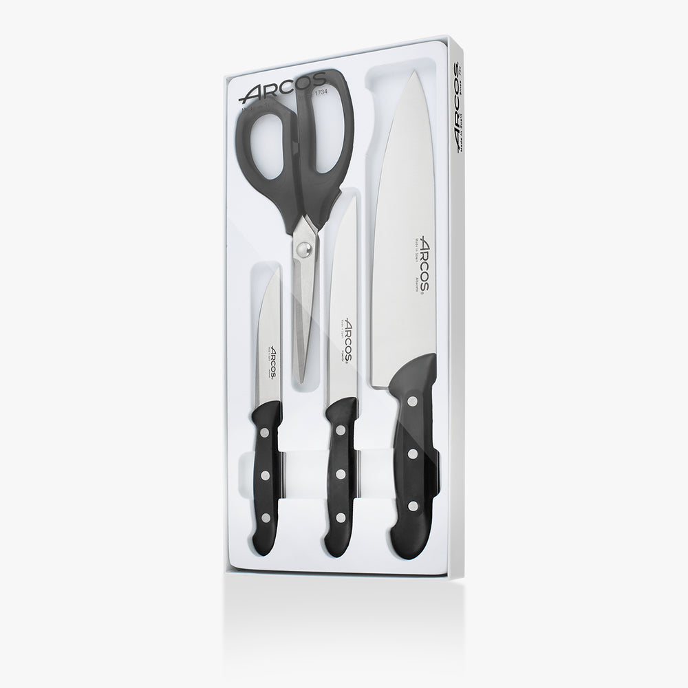 Coffret de couteaux de cuisine avec ciseaux Maitre