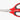 Tijeras de Cocina color rojo Serie Prochef  215 mm
