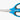 Tijeras de Cocina color azul Serie Prochef 215 mm