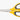 Tijeras de Cocina color amarillo  Serie Prochef 215 mm