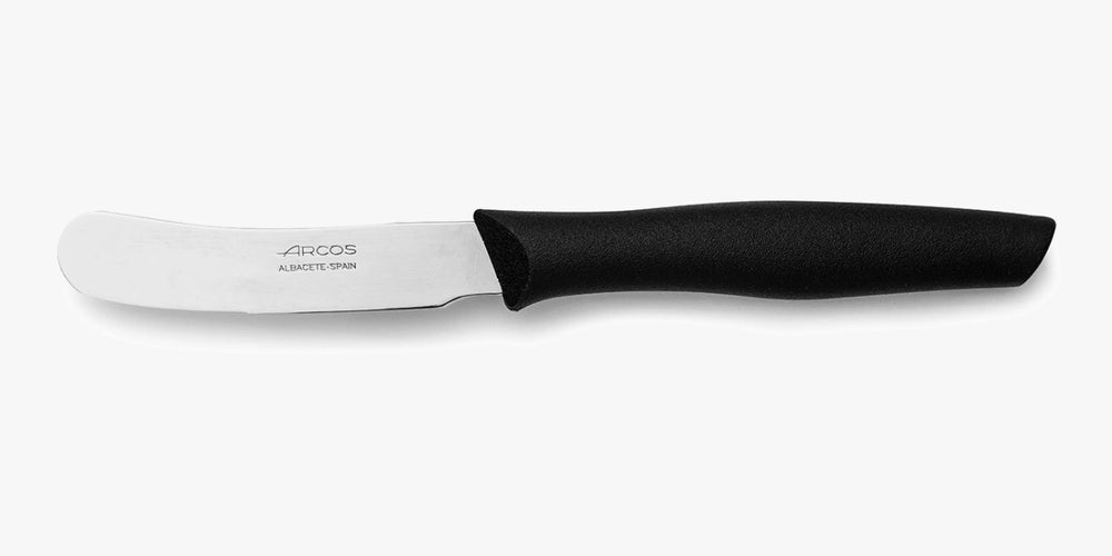 Coltello Burro Colore Nero Serie Nova 90 mm
