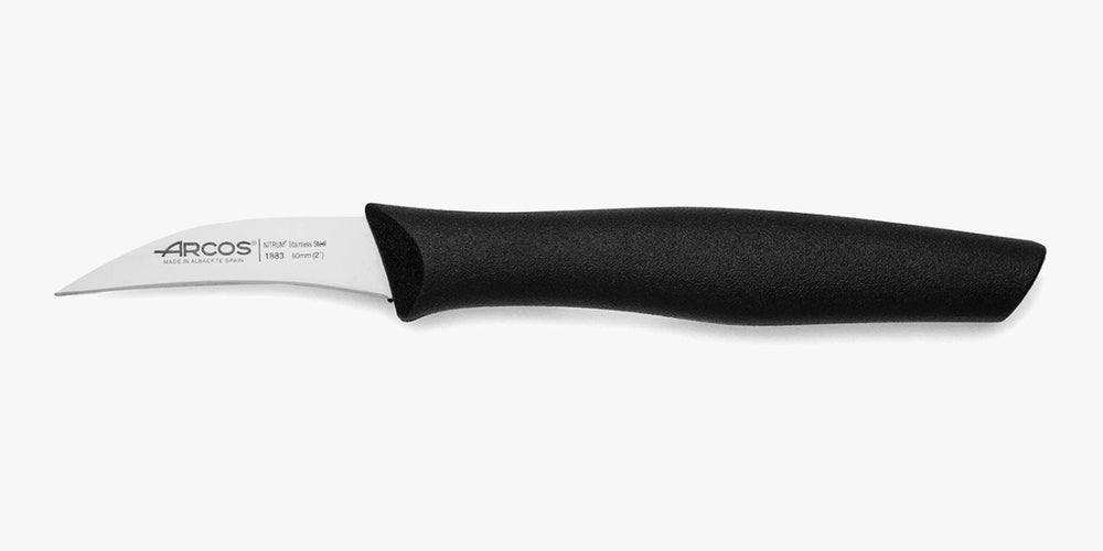 Coltello Spelucchino Colore Nero Serie Nova da 60 mm