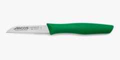 Coltello Spelucchino Colore Verde Serie Nova 80 mm