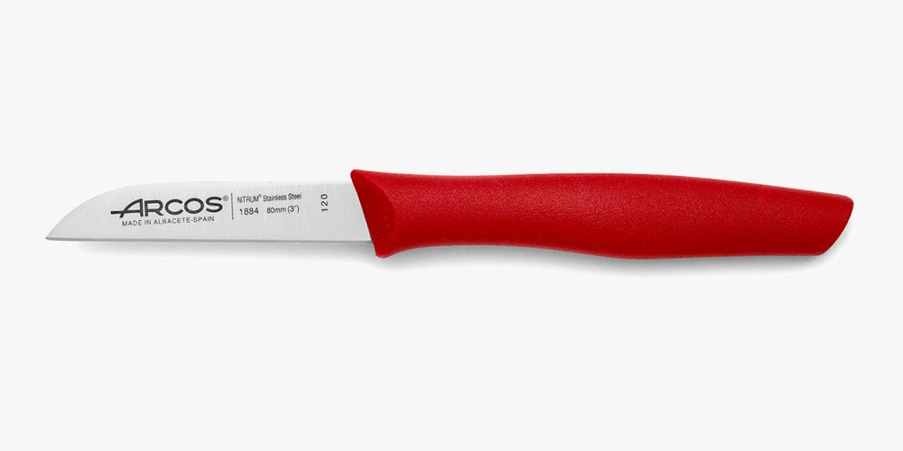 Schälmesser Rot Serie Nova 80 mm