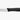 Cuchillo Mondador Color Negro Serie Nova 85 mm