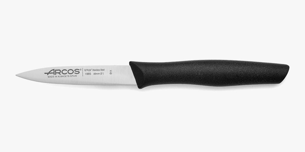 Nova Series 85 mm Black Colour Paring Knife