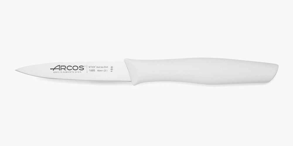 Coltello Spelucchino Colore Bianco Serie Nova 85 mm