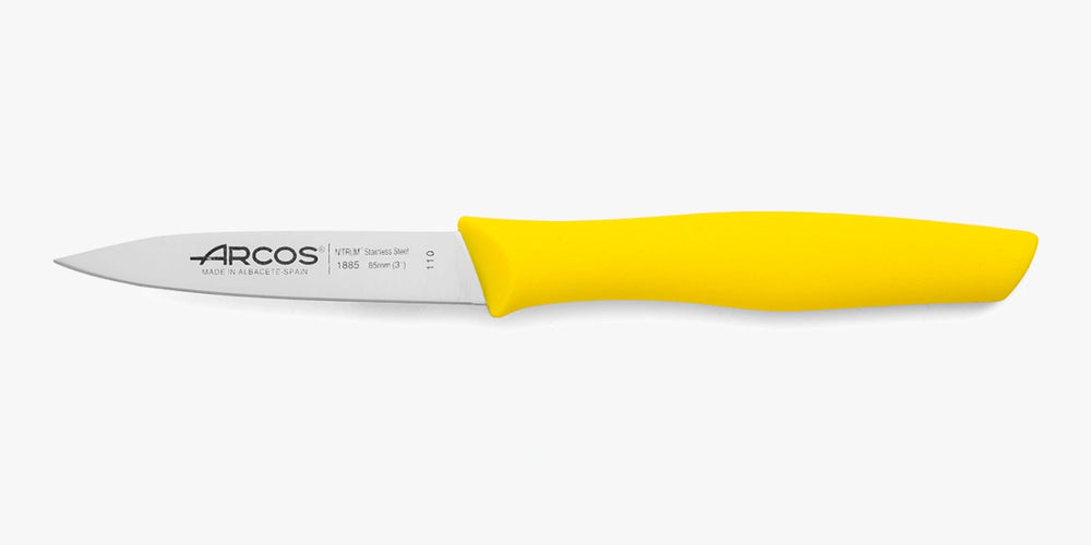 Nova Series 85 mm Yellow Colour Paring Knife