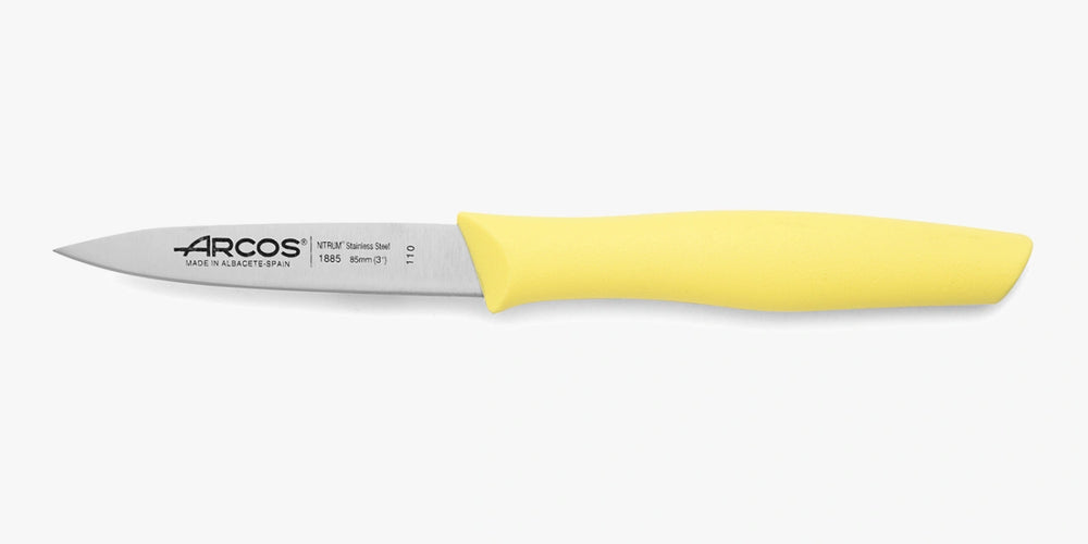 Coltello Spelucchino Color Limone Serie Nova 85 mm