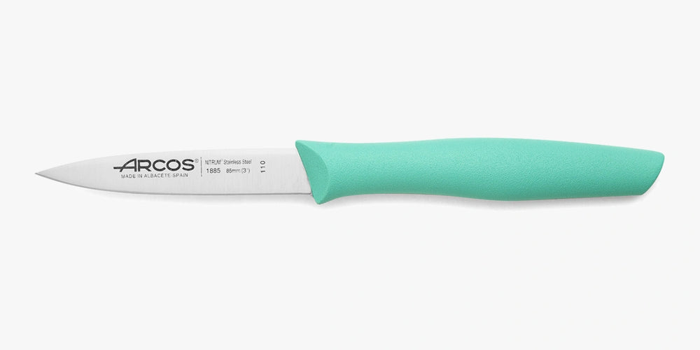 Coltello Spelucchino Color Menta Serie Nova 85 mm