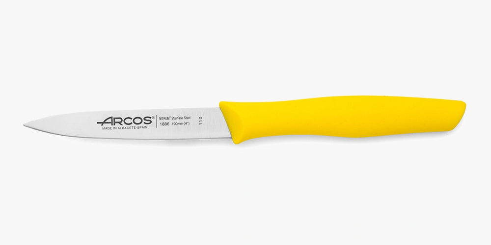 Nova Series 100 mm Yellow Colour Paring Knife