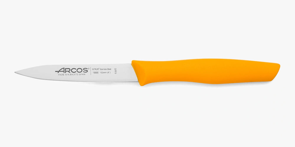 Nova Series 100 mm Mustard Colour Paring Knife