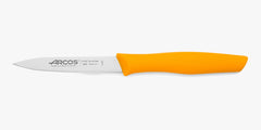 Coltello Spelucchino Colore Senape Serie Nova da 100 mm