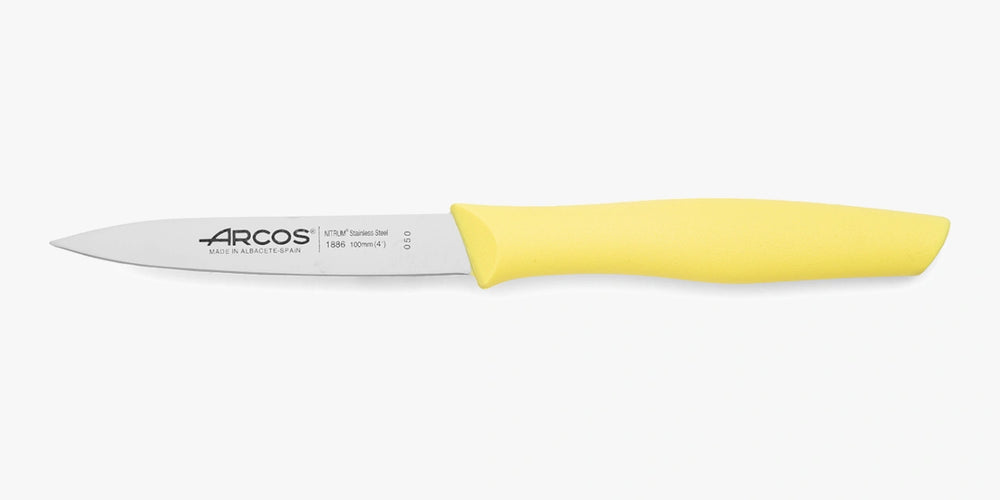 Nova Series 100 mm Lemon Colour Paring Knife