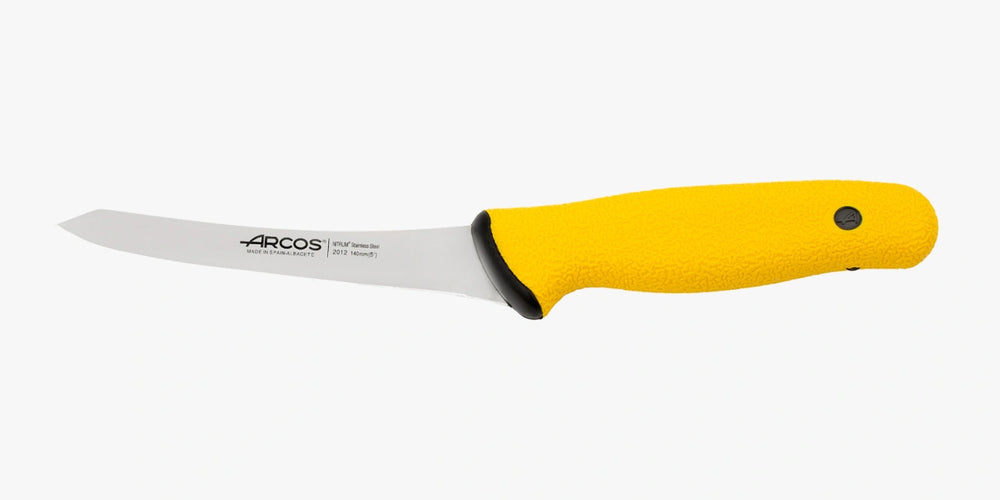 Couteau à désosser rigide pointe biseautée Duo Pro 140 mm
