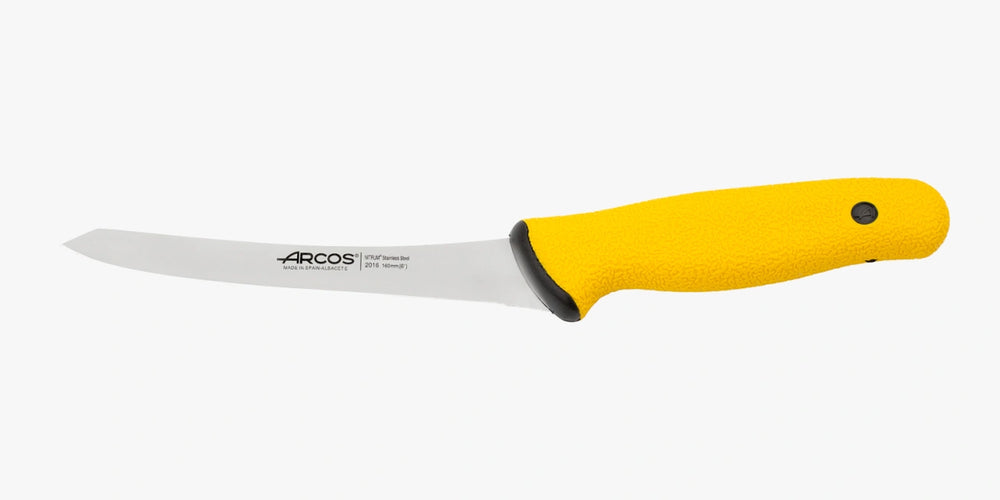 ARCOS DUO PRO 160mm RIGID BONING KNIFE BEVELED TIP