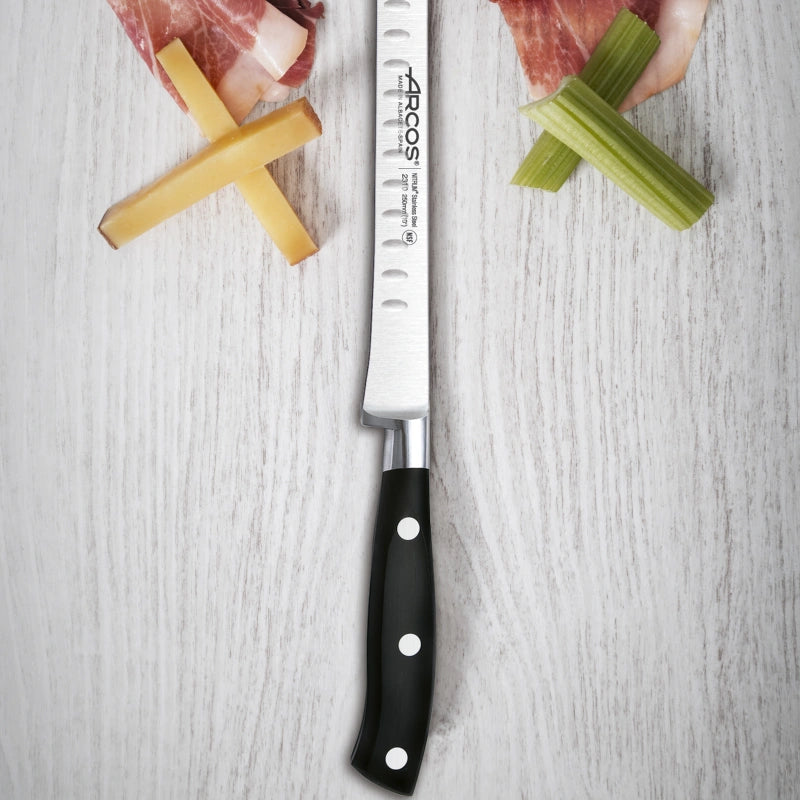 Cuchillo Jamonero Serie Riviera 250 mm | Arcos® Cuchillo Jamonero Serie Riviera 250 mm | Arcos®