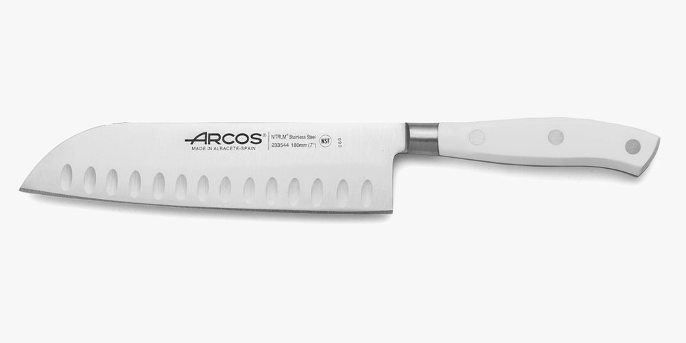 Cuchillo Santoku Serie Riviera Blanc 180 mm