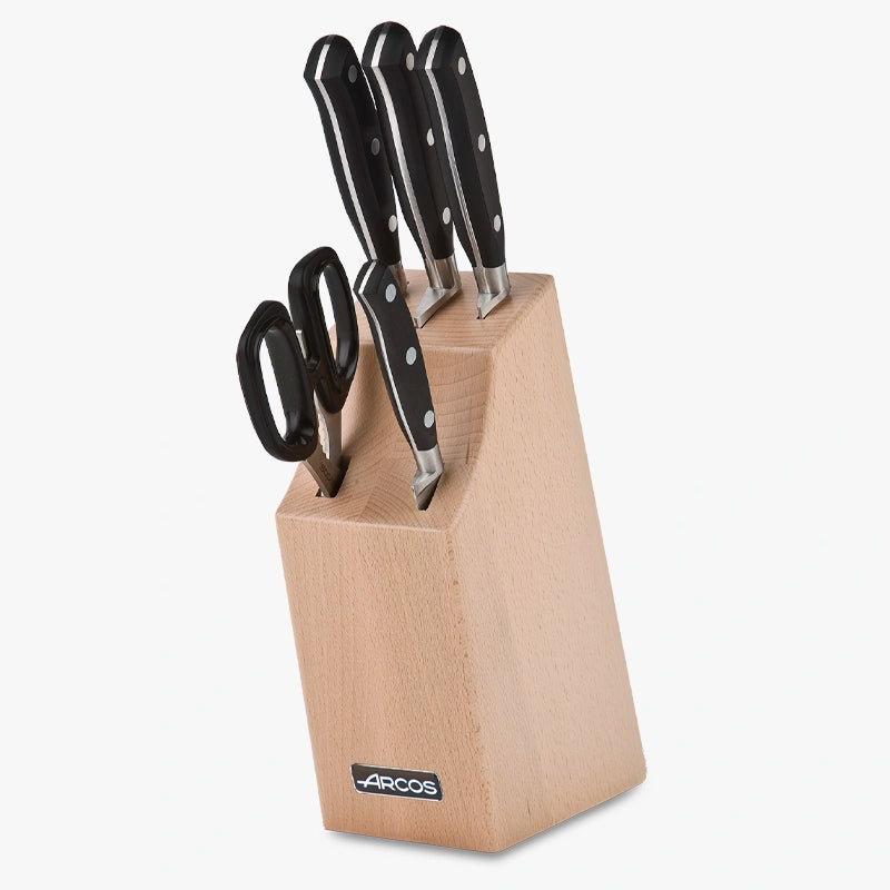 Messerblock-Set 4-teilig Serie Riviera + Schere