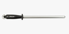 Acciaino Ovale in Acciaio al Carbonio Rivestito di Diamante Colore Nero 280 mm / 17 mm di diametro