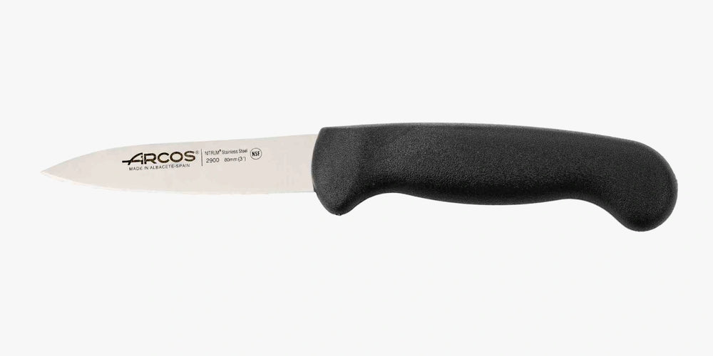 Coltello Spelucchino colore nero Serie 2900 80 mm