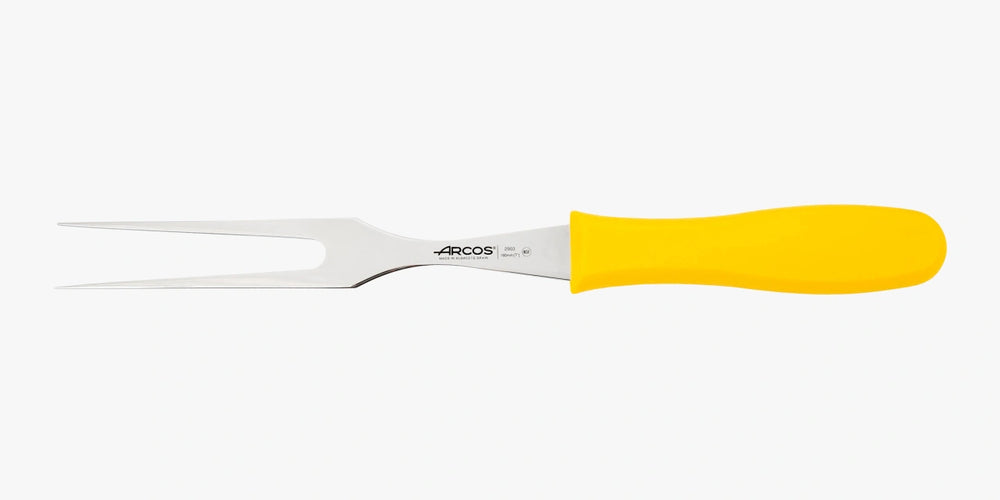 Tenedor Trinchante color amarillo Serie 2900 180 mm