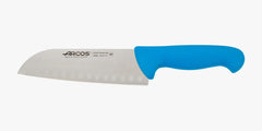 Couteau Santoku bleu 2900 180 mm