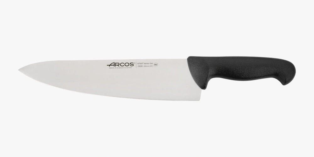Kochmesser in Schwarz aus der Serie 2900 250 mm