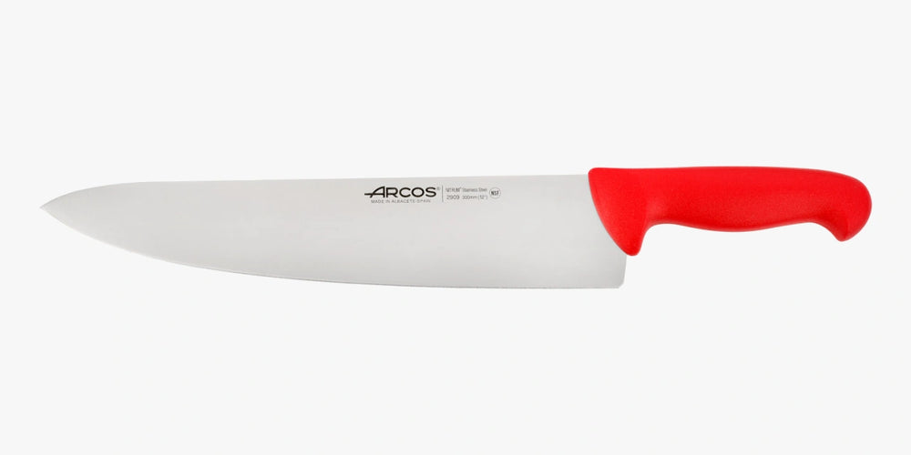 Cuchillo Cocinero color rojo Serie 2900 300 mm