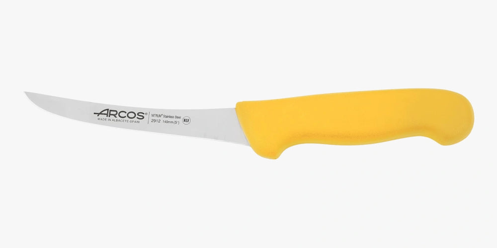 Cuchillo Deshuesador color amarillo Serie 2900 140 mm