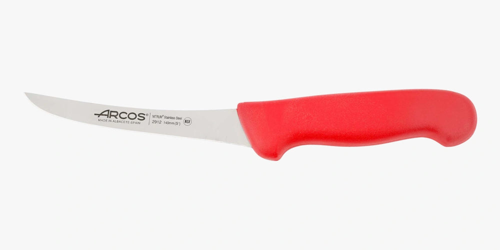 Coltello Disosso colore rosso Serie 2900 140 mm