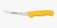 Couteau à désosser courbe jaune 2900 140 mm