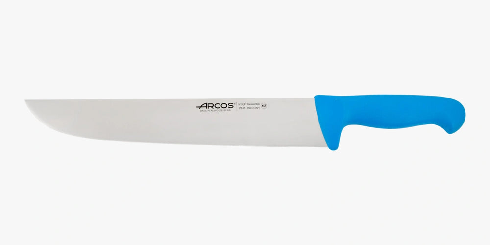 Couteau de boucher 2900 Bleu 300 mm