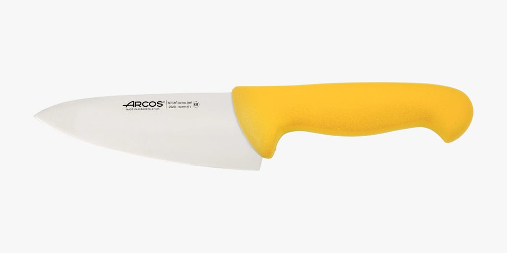 Kochmesser in Gelb Serie 2900 150 mm