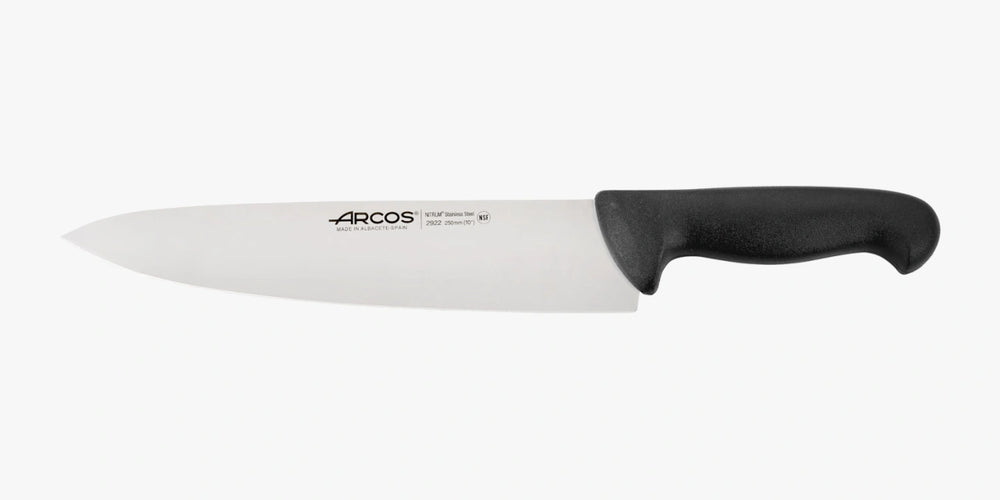 Coltello cucina colore nero Serie 2900 250 mm