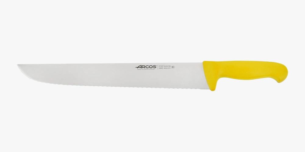 Cuchillo Pescadero color amarillo Serie 2900 350 mm