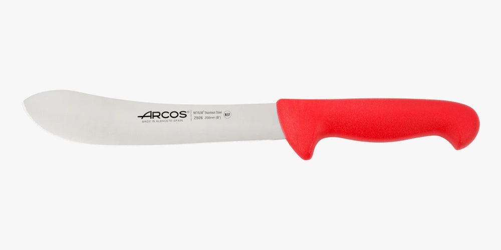 Couteau à dépecer 2900 Rouge 200 mm