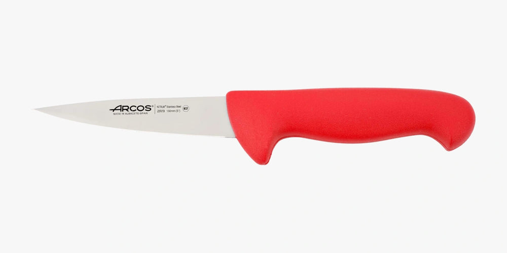 Fleischermesser in Rot Serie 2900 130 mm
