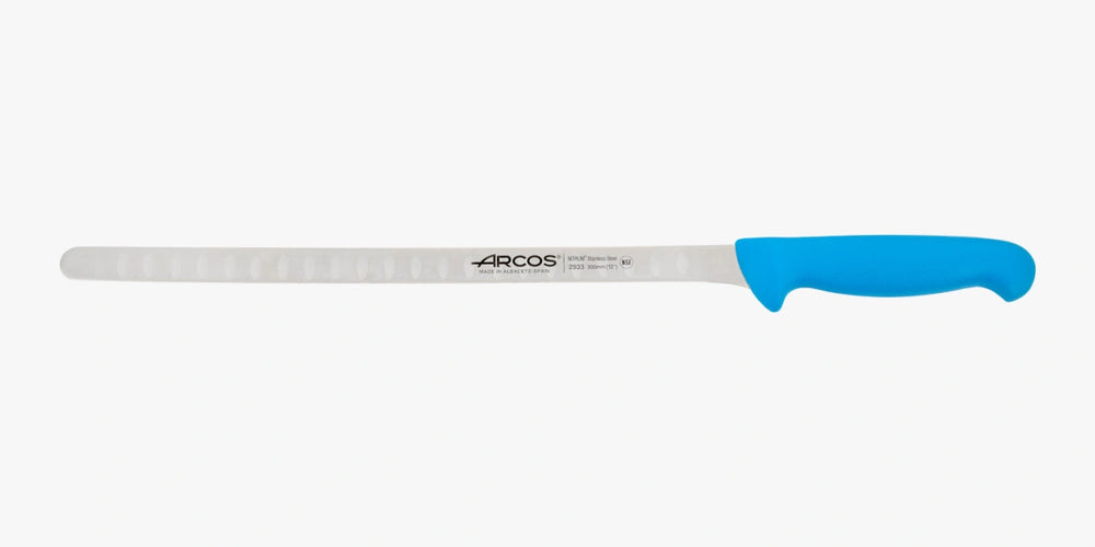 Coltello Salmone colore blu Serie 2900 300 mm