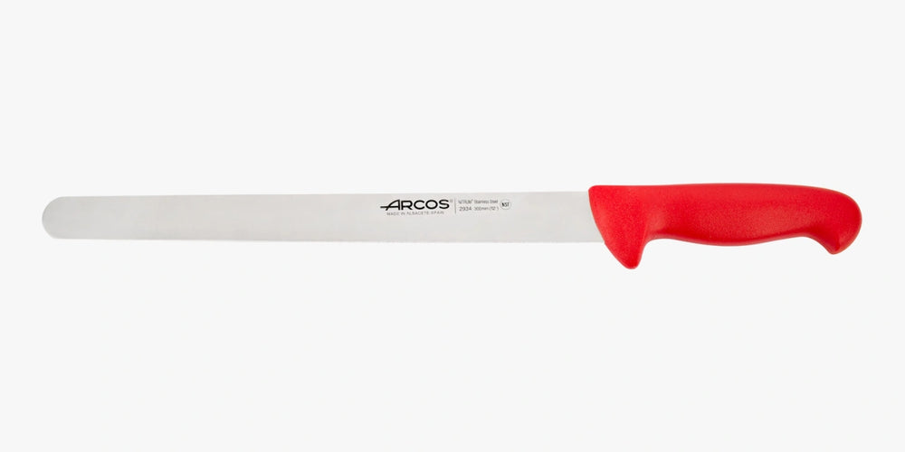 Cuchillo Fiambre Color rojo Serie 2900