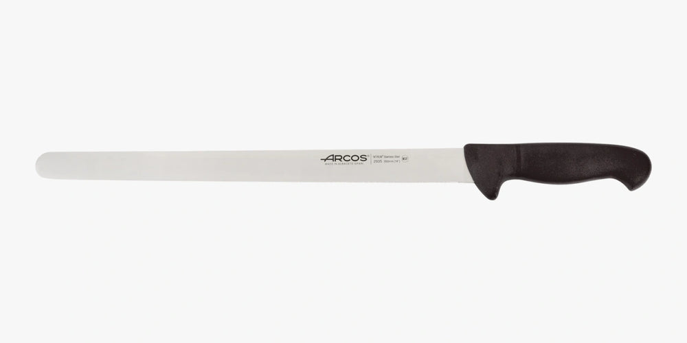 Cuchillo Fiambre color negro Serie 2900 350 mm