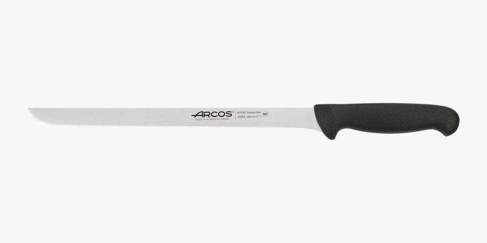 Cuchillo Jamonero Color Negro Serie 2900 280 mm