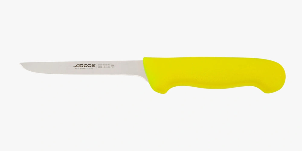Ausbeinmesser Serie 2900 in Gelb 140 mm