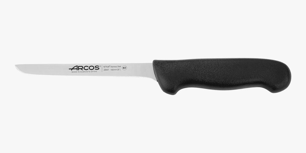Cuchillo Deshuesador color negro Serie 2900 160 mm