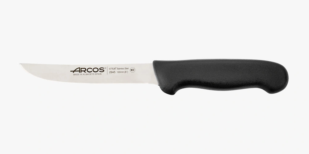 Cuchillo Deshuesador color negro Serie 2900 160 mm