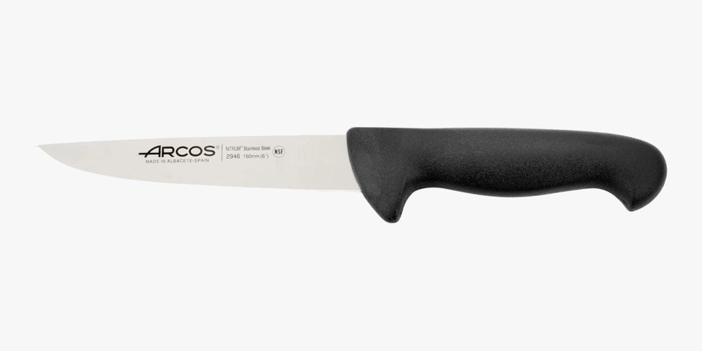 Coltello francese colore nero Serie 2900 160 mm