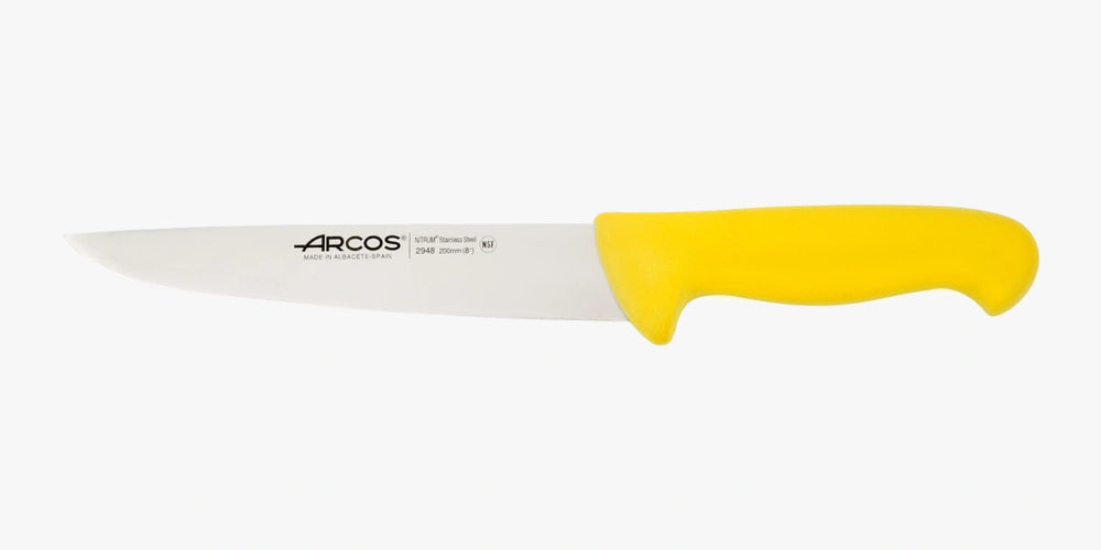 Faca de açougueiro Série 2900 cabo amarelo