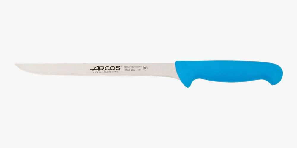 Coltello filettare colore blu Serie 2900 200 mm